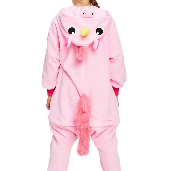 💥2xHP PINK UNICORN FLEECE PAJAMAS FOR GIRLS SZ 5 🦄 - Picture 3 of 4